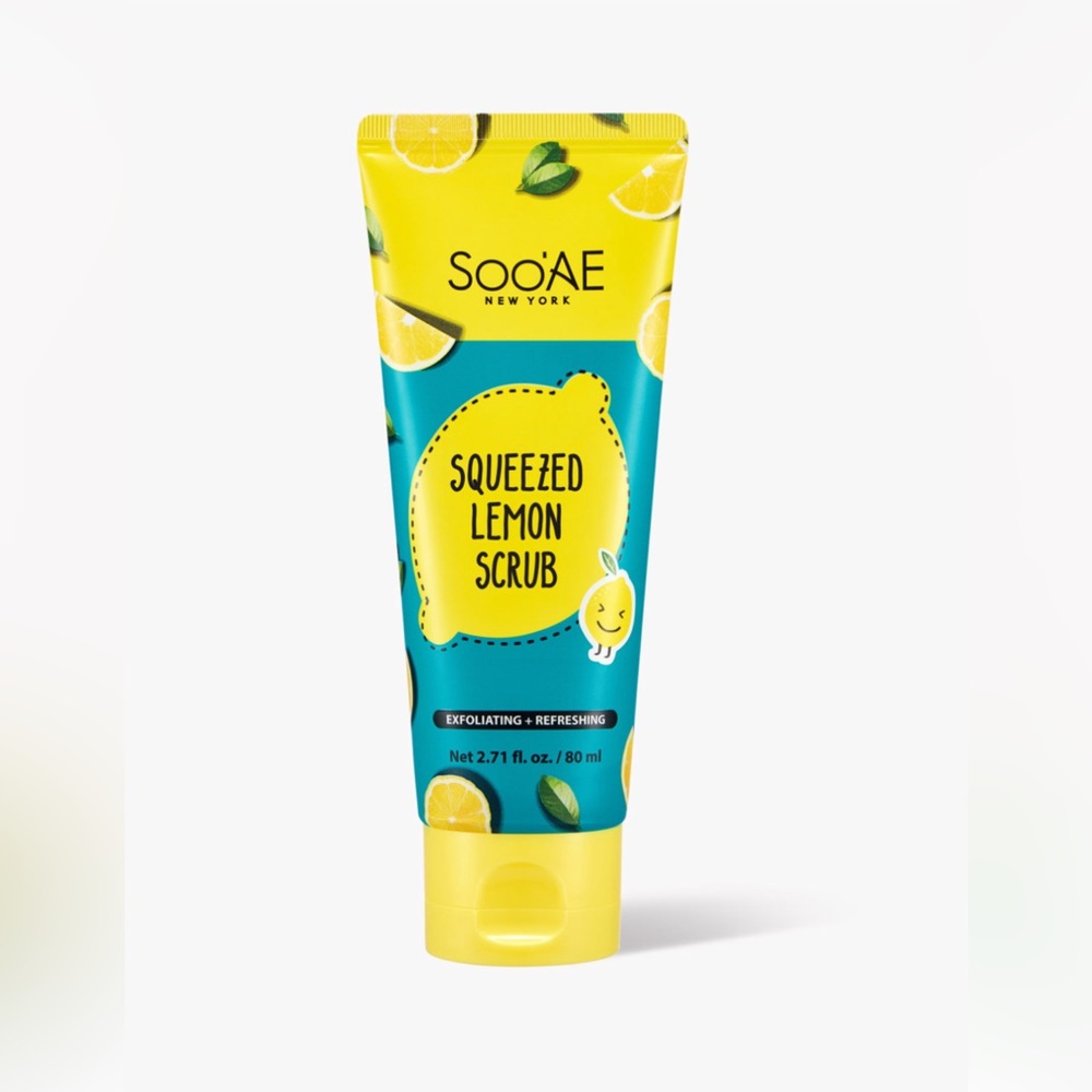Soo'AE Squeezed Lemon Scrub Vitamin C enriched Peeling Gel 2.71 fl.